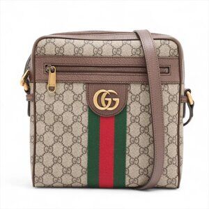 👜 Gucci GG Supreme Ophidia Shoulder Bag Beige 547926